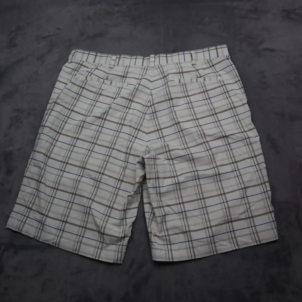 Nike Shorts Mens Plaid 38 Dri-Fit Golf Lightweight Hiking Casual